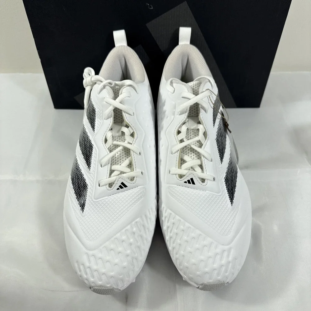 Adidas Adizero Instinct TP White Black Softball Cleats IH3468 Womens Sz 13‎